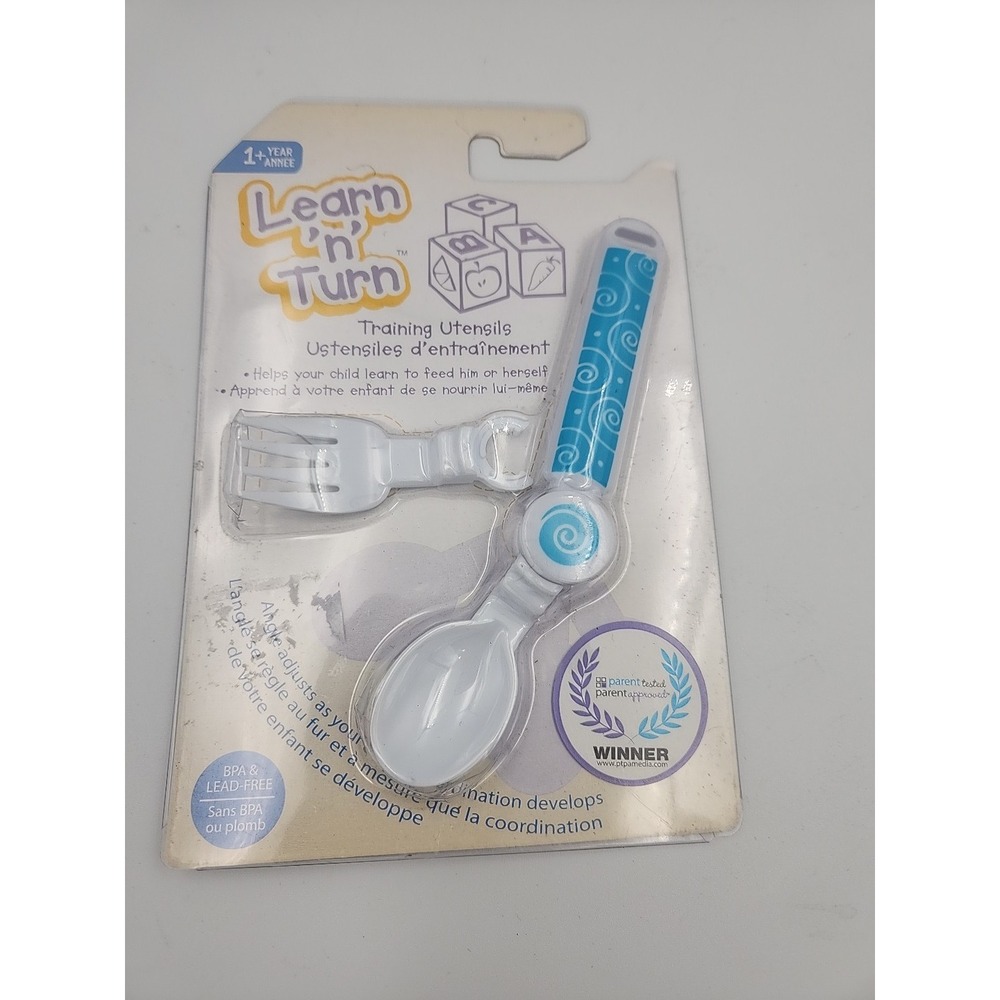 Learn 'N' Turn Training Utensils Spoon And Fork